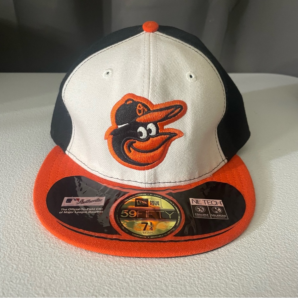 New Era Baltimore Orioles Cap 59fifty Size 7 1/4